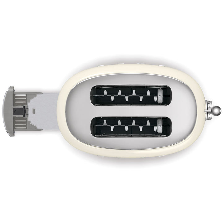 2-Schlitz-Toaster – Creme