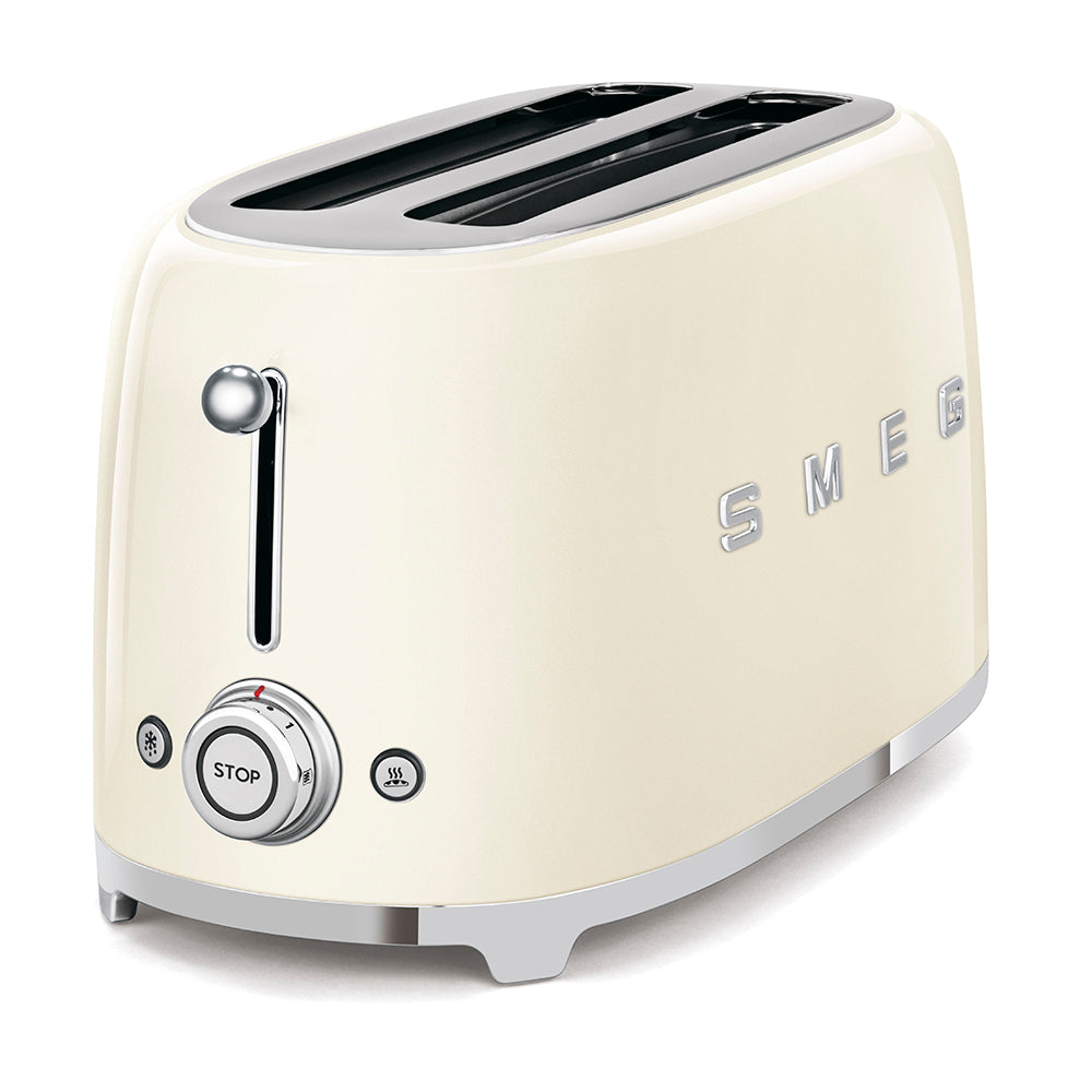 4-Schlitz-Toaster – Creme