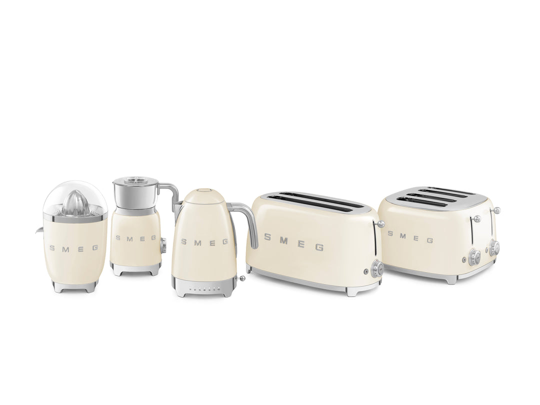 4-Schlitz-Toaster – Creme