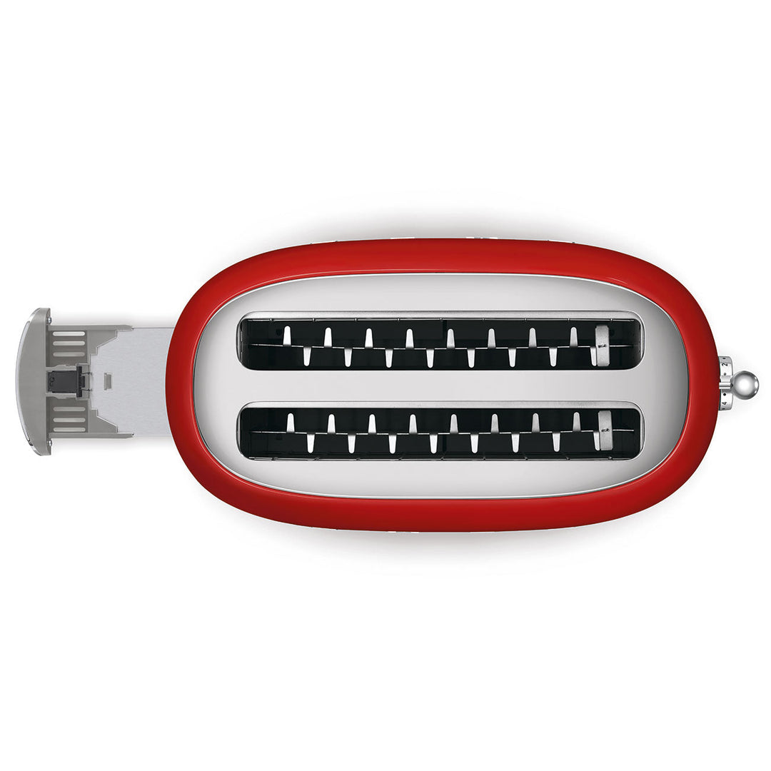 4-Schlitz-Toaster – Rot