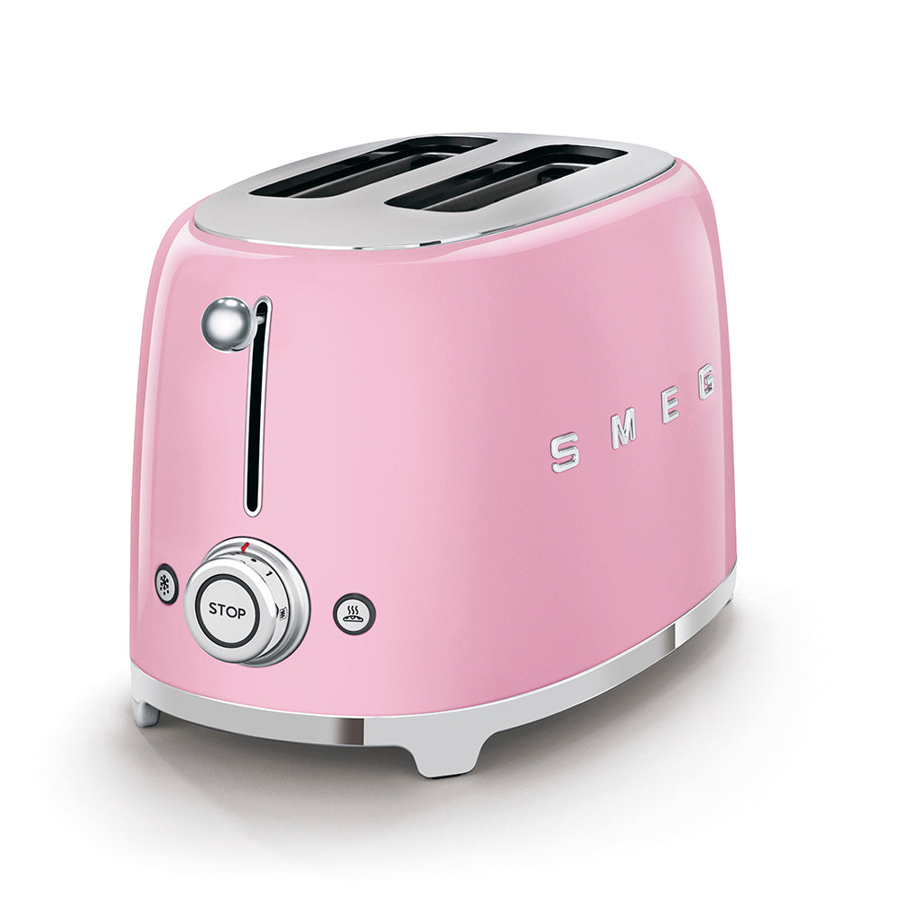 2-Schlitz-Toaster – Rosa