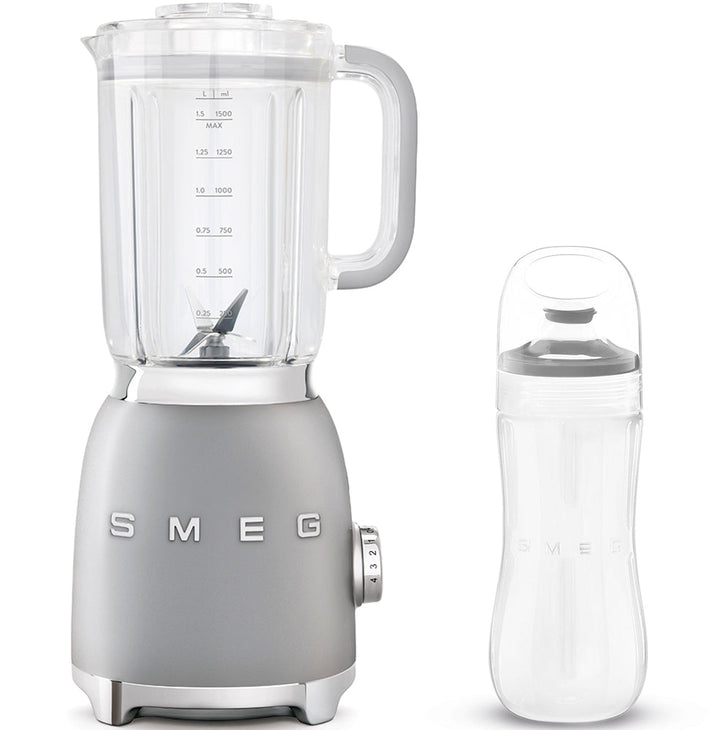 Standmixer Silber mit Bonus-To-Go-Flasche